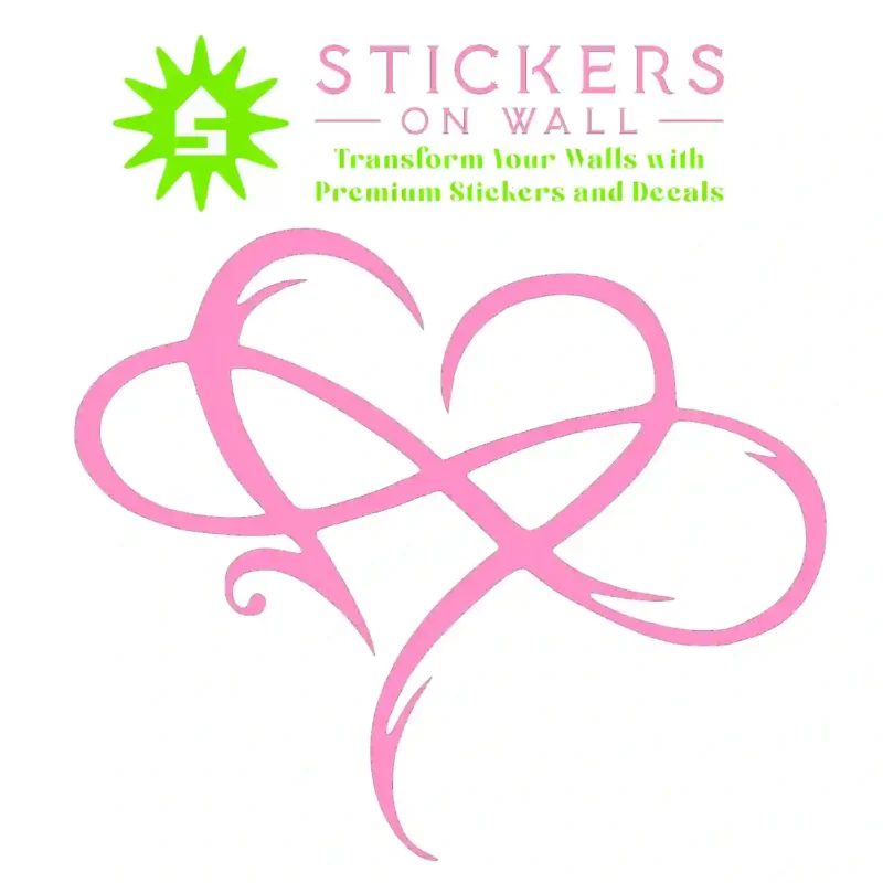 Ink Heart Wall Stickers Bubblegum | Stickers on Wall