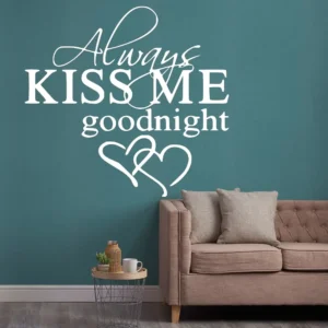 Kiss Goodnight Wall Stickers