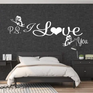 Love Note Wall Stickers White