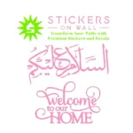 Peace Welcome Wall Stickers Bubblegum | Stickers on Wall