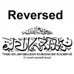 Rahman Favours Wall Stickers Reversed | Stickers on Wall