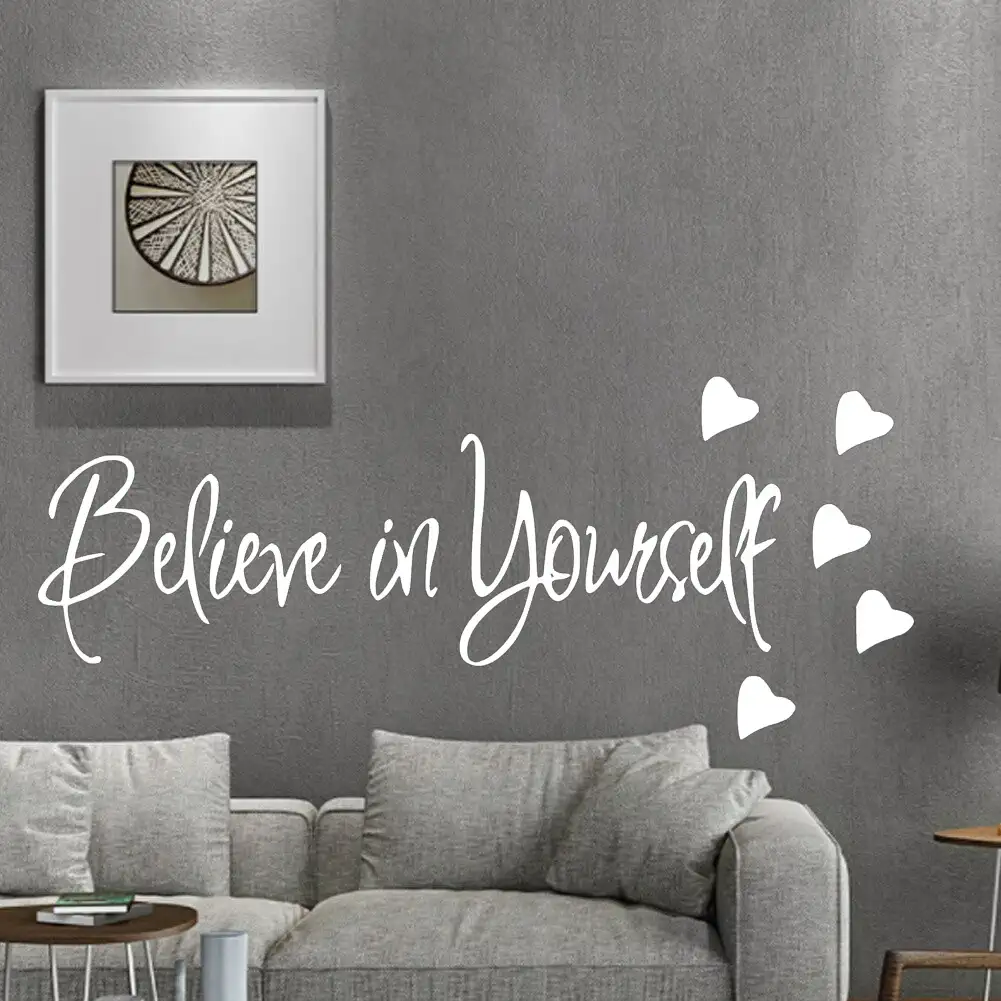 Self Belief Wall Stickers
