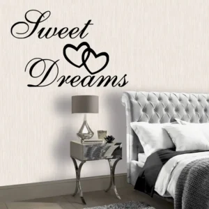 Sweet Dreams Wall Stickers Dark Black