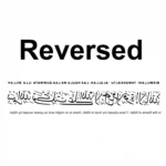 Tawakkul Islamic Wall Stickers Reversed | Stickers on Wall