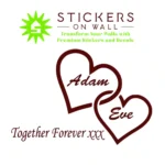 Together Forever Wall Stickers Burgundy | Stickers on Wall Together Forever Wall Stickers Burgundy | Stickers on Wall