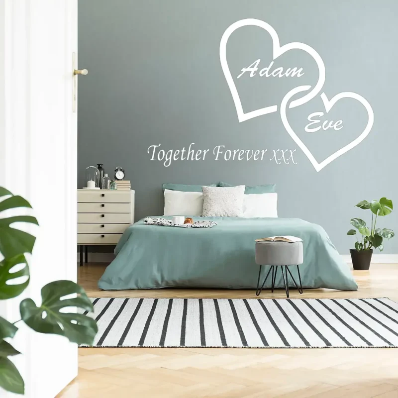 Together Forever Wall Stickers White | Stickers on Wall