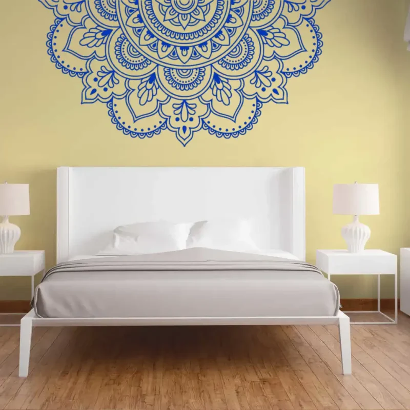 Mandala Arch Wall Stickers Blue | Stickers on Wall