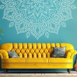Mandala Crest Wall Stickers