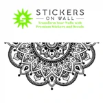 Mandala Decorative Wall Stickers Black | Stickers on Wall