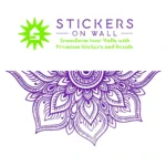 Mandala Petal Wall Stickers Perfect Purple | Stickers on Wall