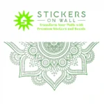 Mandala Spread Wall Stickers Mid Green | Stickers on Wall