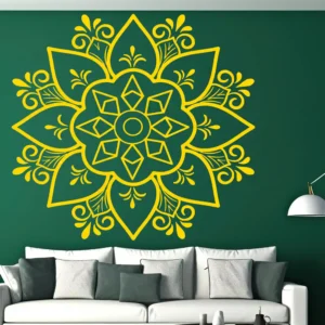 Diamond Mandala Wall Sticker | Stickers on Wall