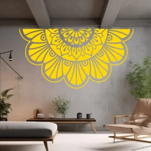 Fan Mandala Wall Sticker | Stickers on Wall