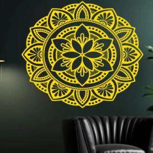Floral Mandala Wall Sticker | Stickers on Wall