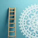 Geo Mandala Wall Stickers White | Stickers on Wall