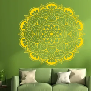 Round Mandala Wall Sticker