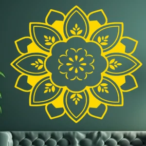 Sunburst Mandala Wall Sticker