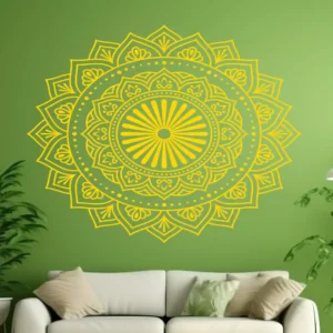 Sunray Mandala Wall Sticker
