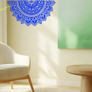 Tassel Mandala Wall Sticker Blue | Stickers on Wall