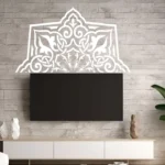 Arabesque Mandala Wall Sticker White | Stickers on Wall
