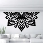 Arrow Mandala Wall Sticker Dark Black | Stickers on Wall