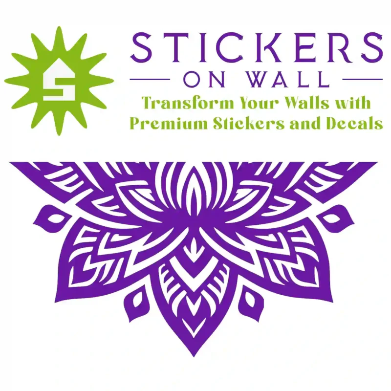 Arrow Mandala Wall Sticker Perfect Purple | Stickers on Wall