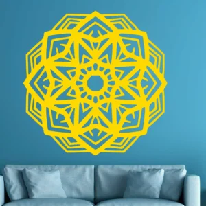 Facet Mandala Wall Sticker