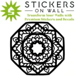 Knot Mandala Wall Sticker Black | Stickers on Wall