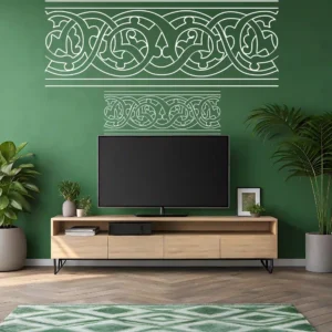 Moroccan Border White