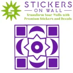 Moroccan Moon Wall Sticker  Perfect Purple | Stickers on Wall