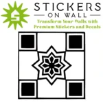 Moroccan Zellige Wall Sticker Black | Stickers on Wall