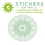Moroccan Botanical Wall Sticker Mid Green | Stickers on Wall Moroccan Botanical Wall Sticker Mid Green | Stickers on Wall