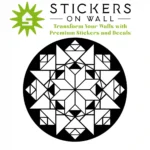 Moroccan Geometric Wall Sticker Black | Stickers on Wall Moroccan Geometric Wall Sticker Black | Stickers on Wall