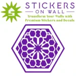 Moroccan Hexagon Wall Sticker Perfect Purple | Stickers on Wall Moroccan Hexagon Wall Sticker Perfect Purple | Stickers on Wall