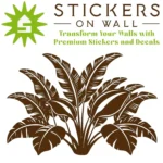 Tropical Banana Leaf Cluster Wall Sticker Brown | Stickers on Wall